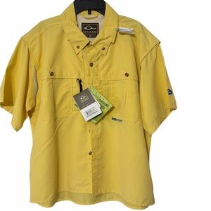 Drake Kids Yellow Button Down Shirt